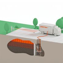 Comblement de cavités avec billes d'argile et par injection de résine expansive | Cavity Filling