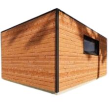 Revêtement bardage en bois épicéa autoclave pour abris de jardins | ABRIS-CO