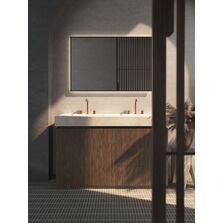 Meuble au sol 3D + Plan vasque