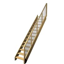 Escalier Aria droit rampe Emerence | LAPEYRE SERVICES