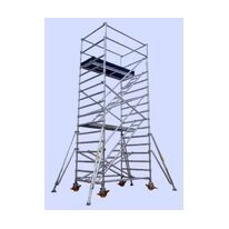 Tour d’échafaudage roulante | Coffralu 300 en aluminium haute résistance