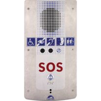Interphone audio Full IP/SIP pour bornes d’appel d’urgence / Espaces d'Attente Sécurisés | XE AUDIO 1B HELP