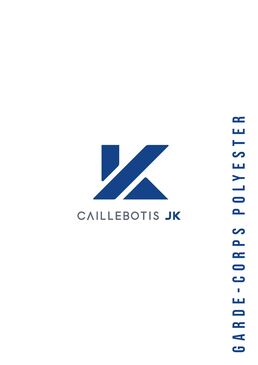 Garde-corps en polyester | JK TECHNIC