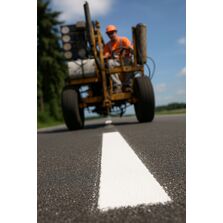 Peinture routière blanche solvantée | 1-02-3-001