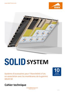 Ecran pare-vapeur auto-adhésif armé | SOLID SD 3000 Alu