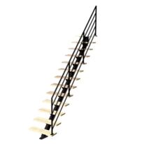Escalier Elliot droit rampe Fera | LAPEYRE SERVICES