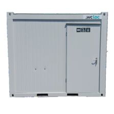 Cellule WC raccordable PSH avec lavabo et urinoir | WC LOC 