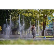 Jeux aquatiques brumisation