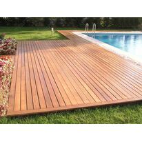 Terrasse en bois de mélèze de Sibérie et de l'Europe | DINEGO SARL