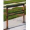 Barrière de voirie | Barrière Bios en bois et acier pour aménagements extérieurs