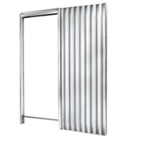 Vantail simple à bord vif pour cloisons plaques de plâtre : châssis pour portes affleurantes | Orchidea Free 