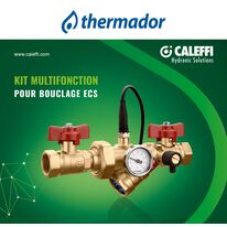 Kits multifonction pour maintenir le débit de bouclage ECS | KBECS