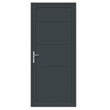 Porte d'entrée Anny Aluminium 215 x 90 cm | LAPEYRE SERVICES