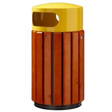 Corbeille métal et bois Zeno | 1-01-5-005