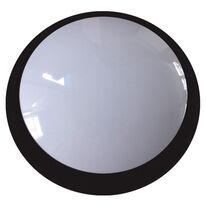 Plafonnier noir LED IP 66 Ø 355 x 118 20 W 4 000 k | Lenie 168998