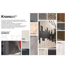 Panneaux stratifiés haute pression (HPL) décoratifs | Kronoart – Collection Elements 