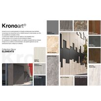 Panneaux stratifiés haute pression (HPL) décoratifs | Kronoart – Collection Elements 