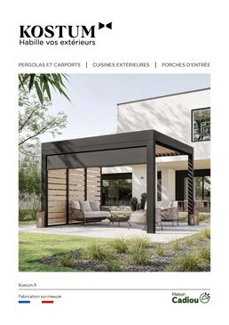 Catalogue KOSTUM 2025 - Pergolas & Carports