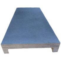 Margelle de piscine ou habillage muret en forme de U