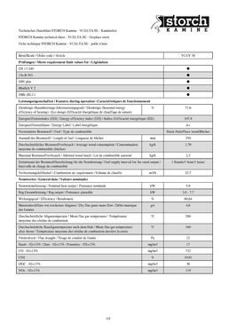 Poêle à bois en acier noir | Vuelta SE de Storch