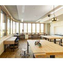 Plafond acoustique en laine de roche – pose sur ossature ou pose collée | Rockfon Blanka® Activity