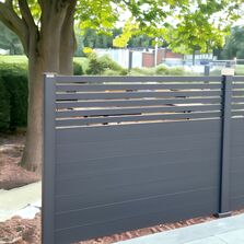 Système de clôture en lames aluminium de 48 mm multifonction | GAR48