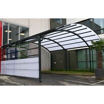 Abris en aluminium pour couverture d’entrée | ABRIS ARCHETYPE 