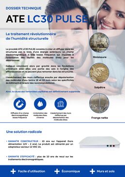 Appareil anti-humidité ATE Pulse – Inverseur de polarité humidité électromagnétique