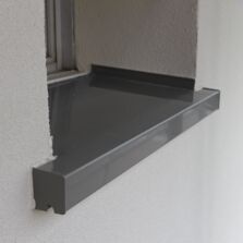 Système d'appui de fenêtre en aluminium pour façade isolée |  Protegenet Tradition