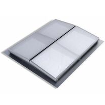 DELTA | Exutoire à double vantail pour désenfumage et aération naturelle