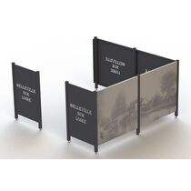 Cache-conteneur | Ensemble Cache Container Graph en acier personnalisable