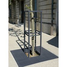 Corsets d'arbre en acier thermolaqué | Tiby