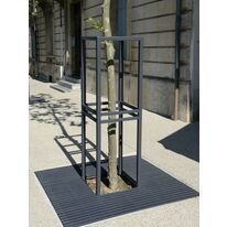 Corsets d'arbre en acier thermolaqué | Tiby