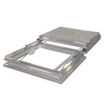 Exutoire de désenfumage pneumatique ou électrique pour toiture : DP 610 sur coiffante