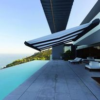 Store à coffre biseauté de grande envergure | Diamant