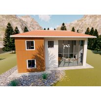 MAISON MILLENNIALS T7 DE 119 m2 , BUREAU ET SALLE DE BAIN AU RDC ET 4 CHAMBRES À L’ETAGE.