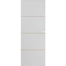 Porte coulissante intérieure | Harmonie prépeinte système applique ou galandage