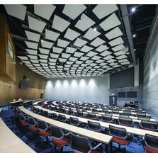 Système d'élément pour plafond flottant acoustique sans cadre | Mineral Sonic Element