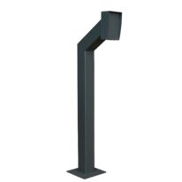 Borne VL pour lecteur, clavier-angle de déport 120°- 1 200 X 100 | BORNE120/DEP - ACCESSPRO 