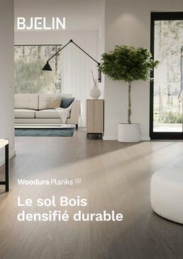 Revêtement de sol en bois densifié | Woodura Planks DALEN 3.0 M