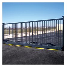 Portail Acier Barreaudé Coulissant | Portail coulissant TS