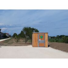 Toilettes publiques autonomes à séparation et lombricompostage | Ty Coin Vert Access PMR