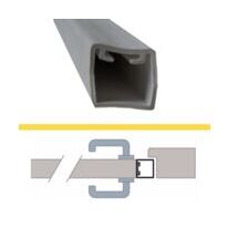 JOINT ANTI-PINCE DOIGTS POUR INTÉGRATION PORTE CLASSE FEU 36 mmx40 mm L.1400 mm | WATTELEZ 