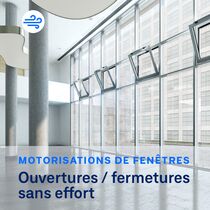 Motorisation à chaîne pour la ventilation naturelle | GEZE Slimchain