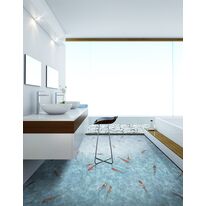 Revêtement de sol vinyle en lés à impression numérique | Moonlight 