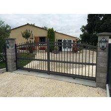 Portail traditionnel en aluminium | Collection Héritage