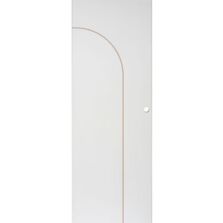 Porte coulissante arche à peindre sans serrure | LAPEYRE SERVICES