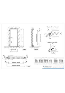 Porte acoustique battante | RS10 