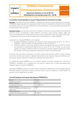 Plaque ciment pour locaux humides | fermacell Powerpanel H2O