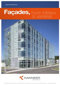 Façades, murs-rideaux et verrières